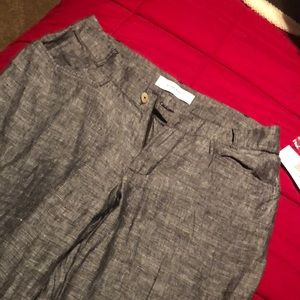 Women’s linen pants size 6 NWT